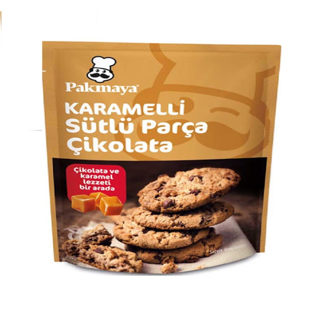 Pakmaya Karamelli Sütlü Parça Çikolata 70 gr