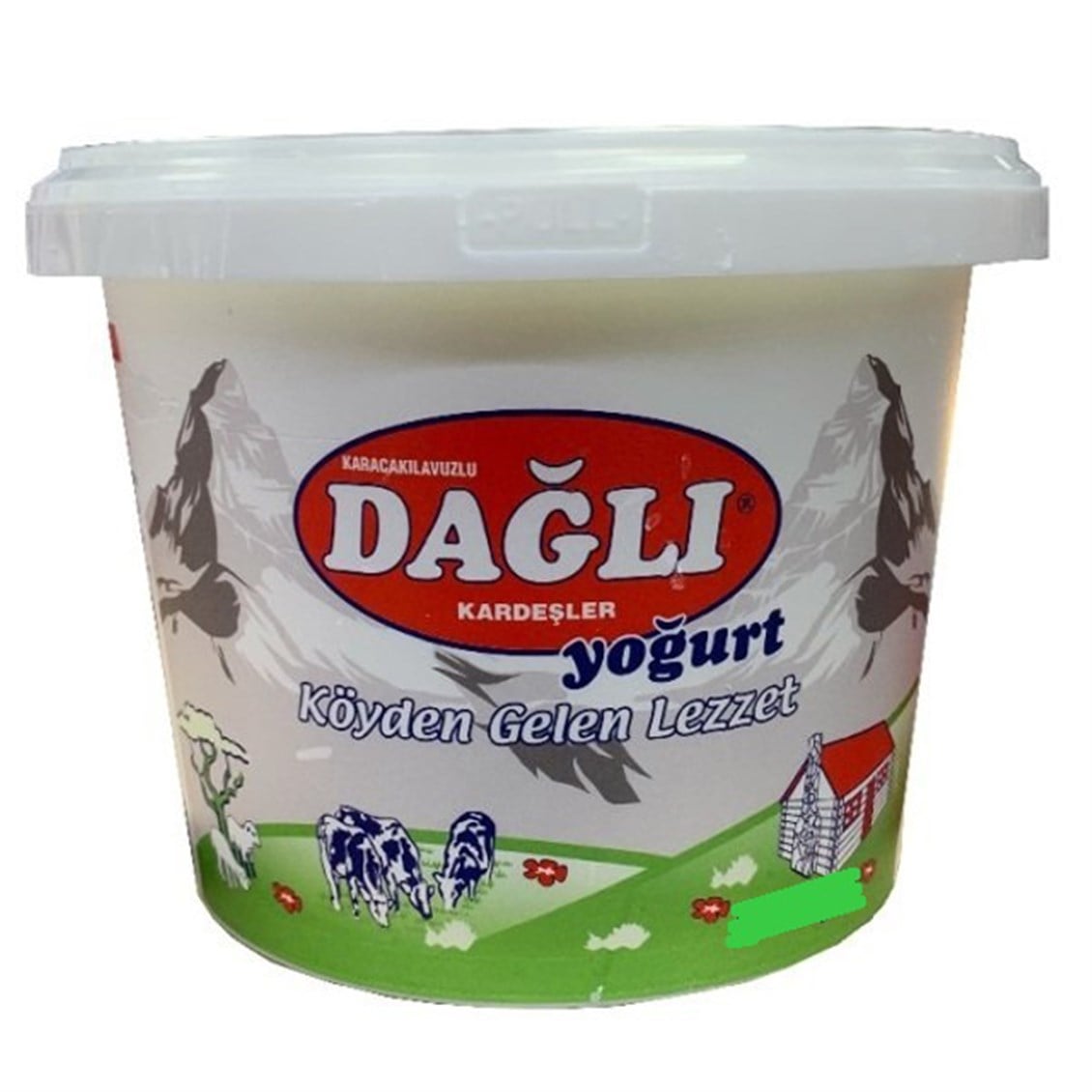 Dağlı Kardeşler Tam Yağlı Kaymaklı Yoğurt 1000 Gr