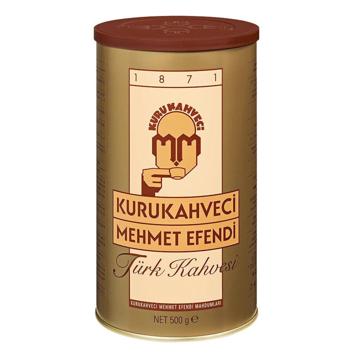 Kurukahveci Mehmet Efendi Kahve Teneke 500 Gr