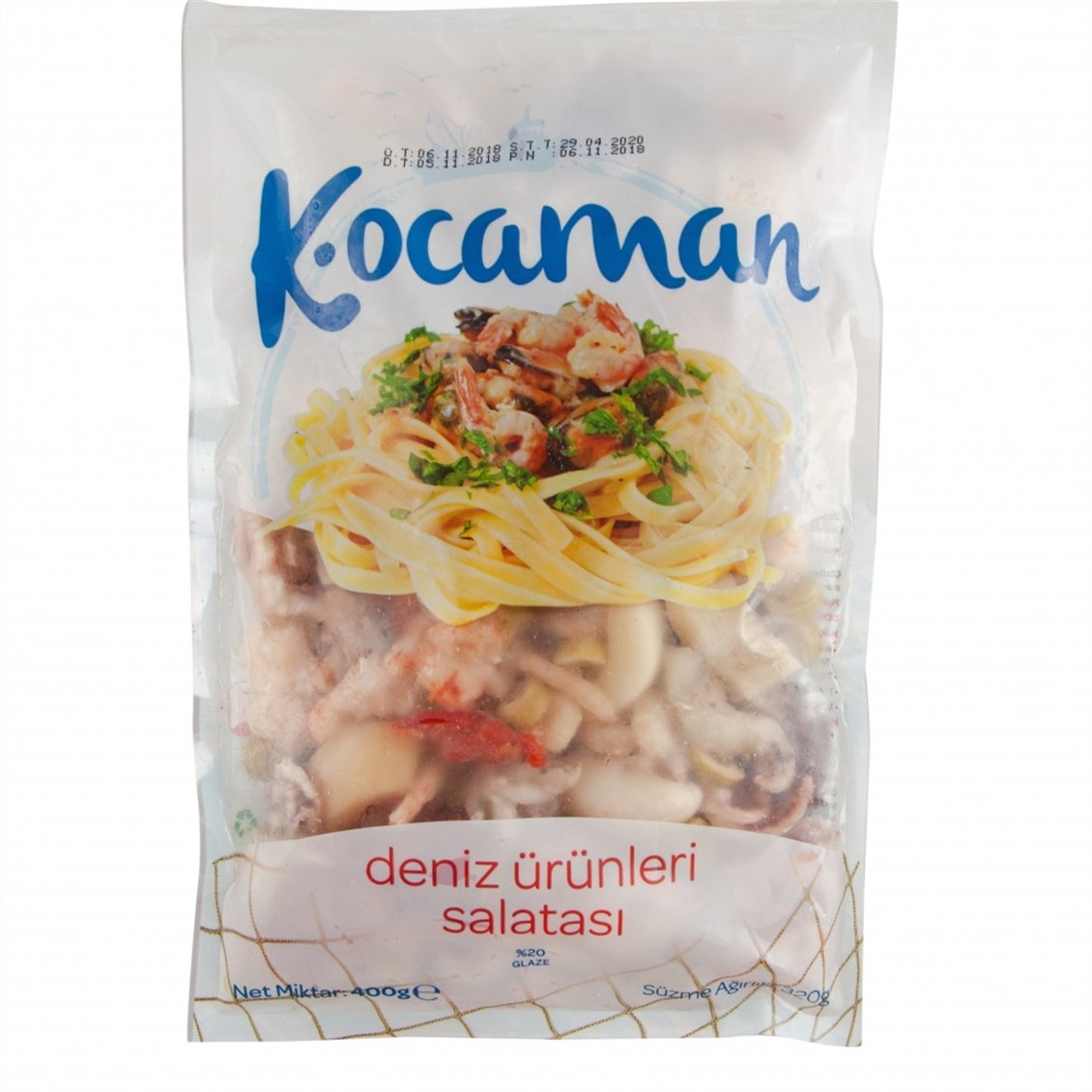  KOCAMAN DENIZ URUNLERI KOKTEYL 400GR 