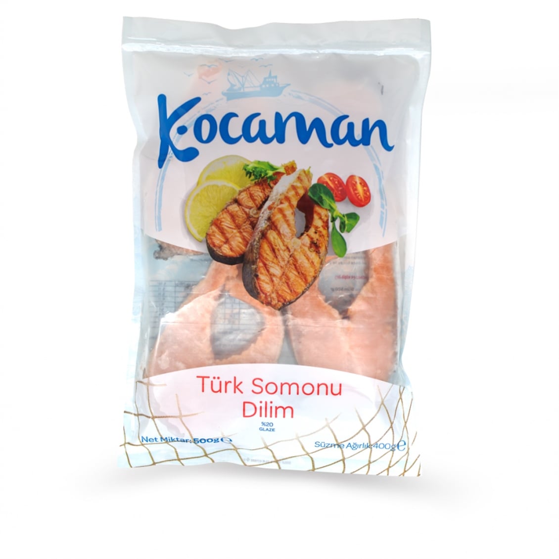  KOCAMAN TURK SOMONU  DILIM 500 GR 