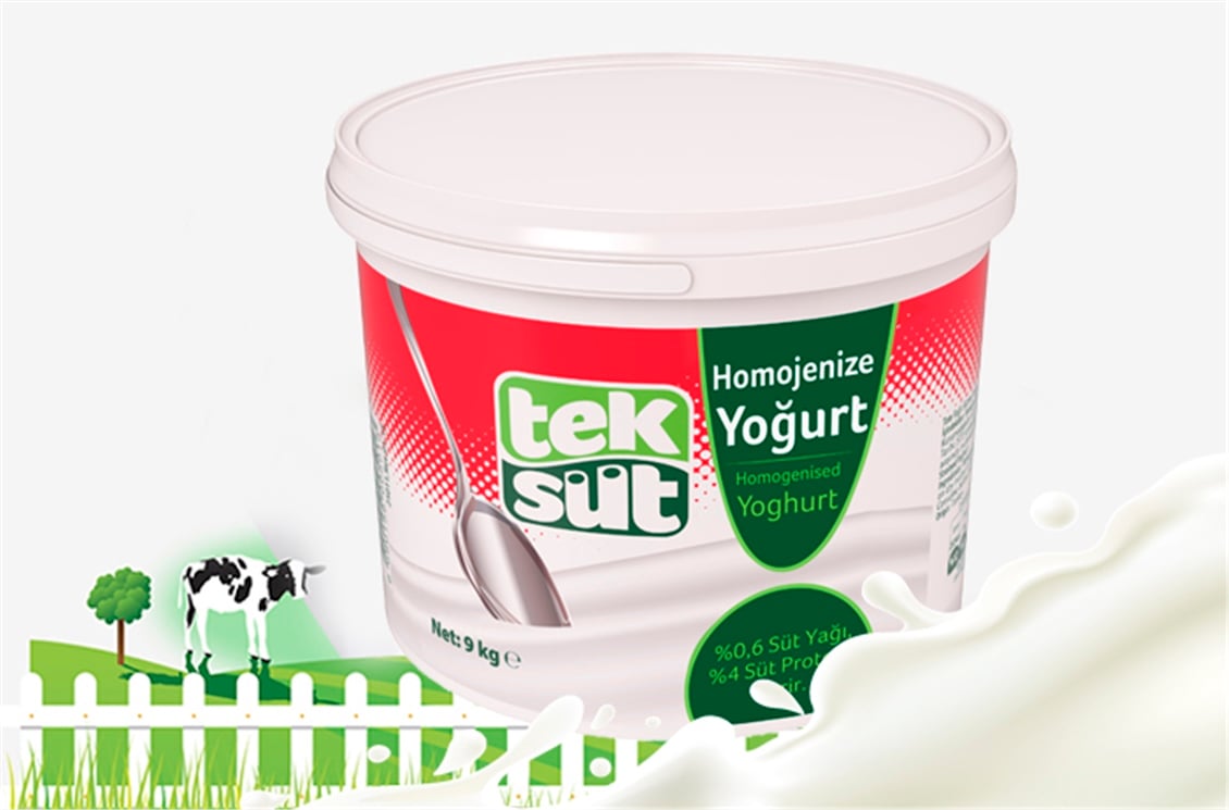  TEKSUT YOGURT AZ YAGLI 9000 GR 