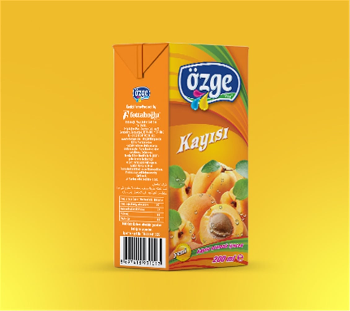  OZGE M.SUYU KAYISI 200 ML*27 LI 