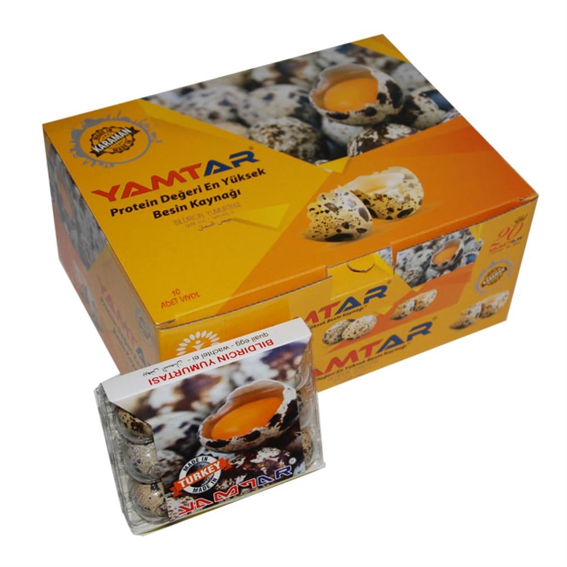 Sensel Yamtar Bıldırcın Yumurtası 12'li