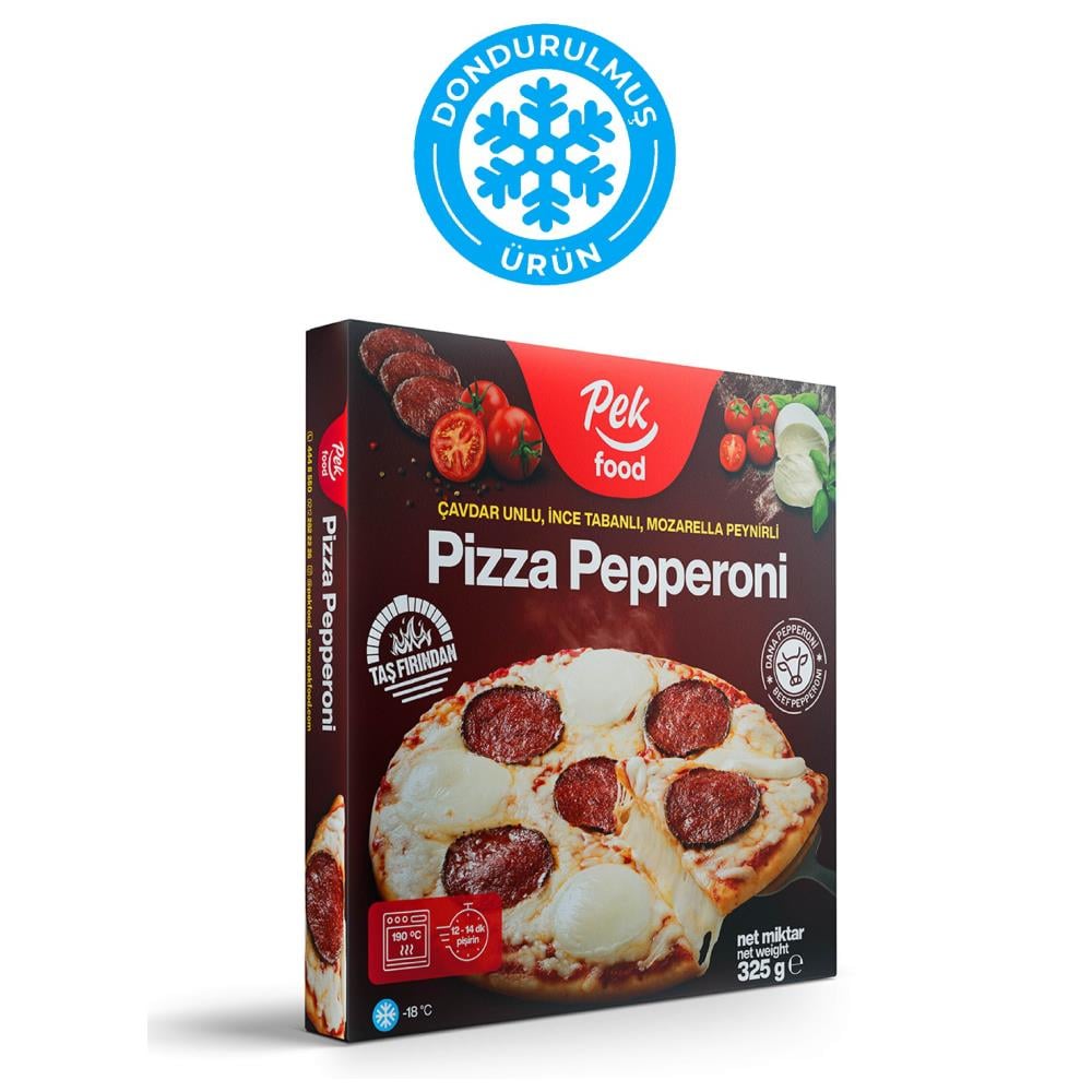 Pek Pizza Pepperoni 325 gr