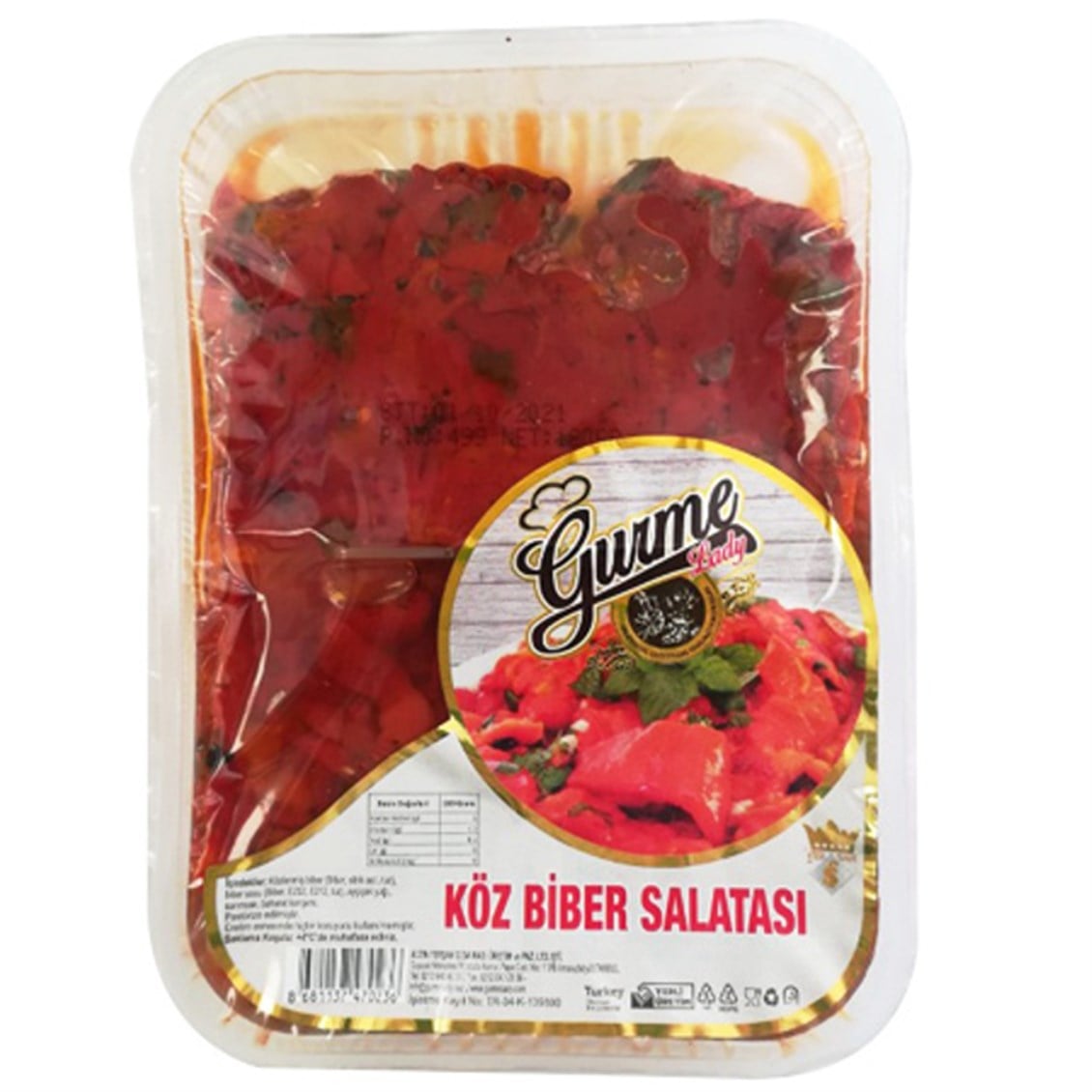 Gurmelady Köz Biber Salatası 200 Gr