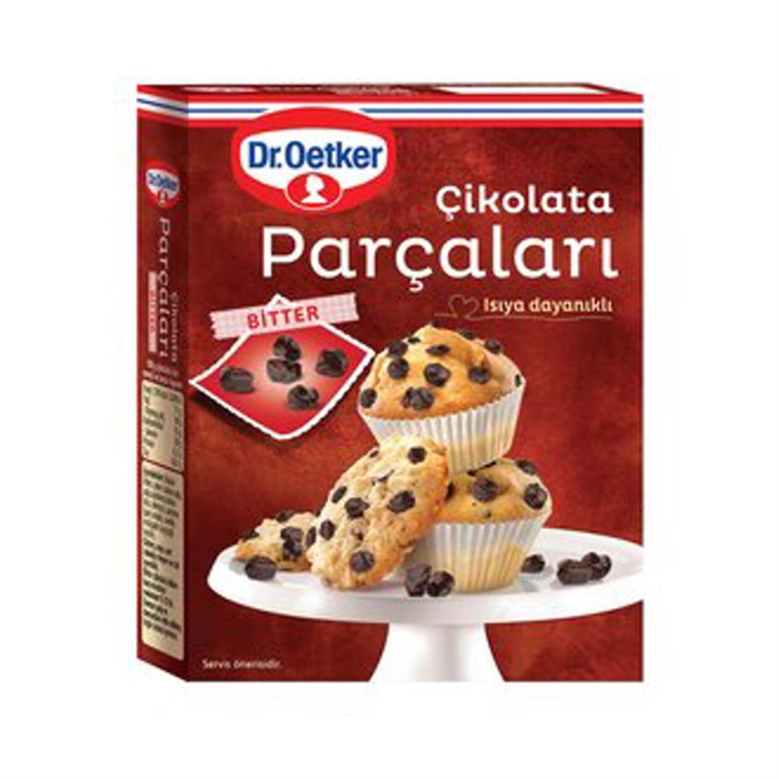 Dr.Oetker Bitter Damla Çikolata Parçaları 70 gr