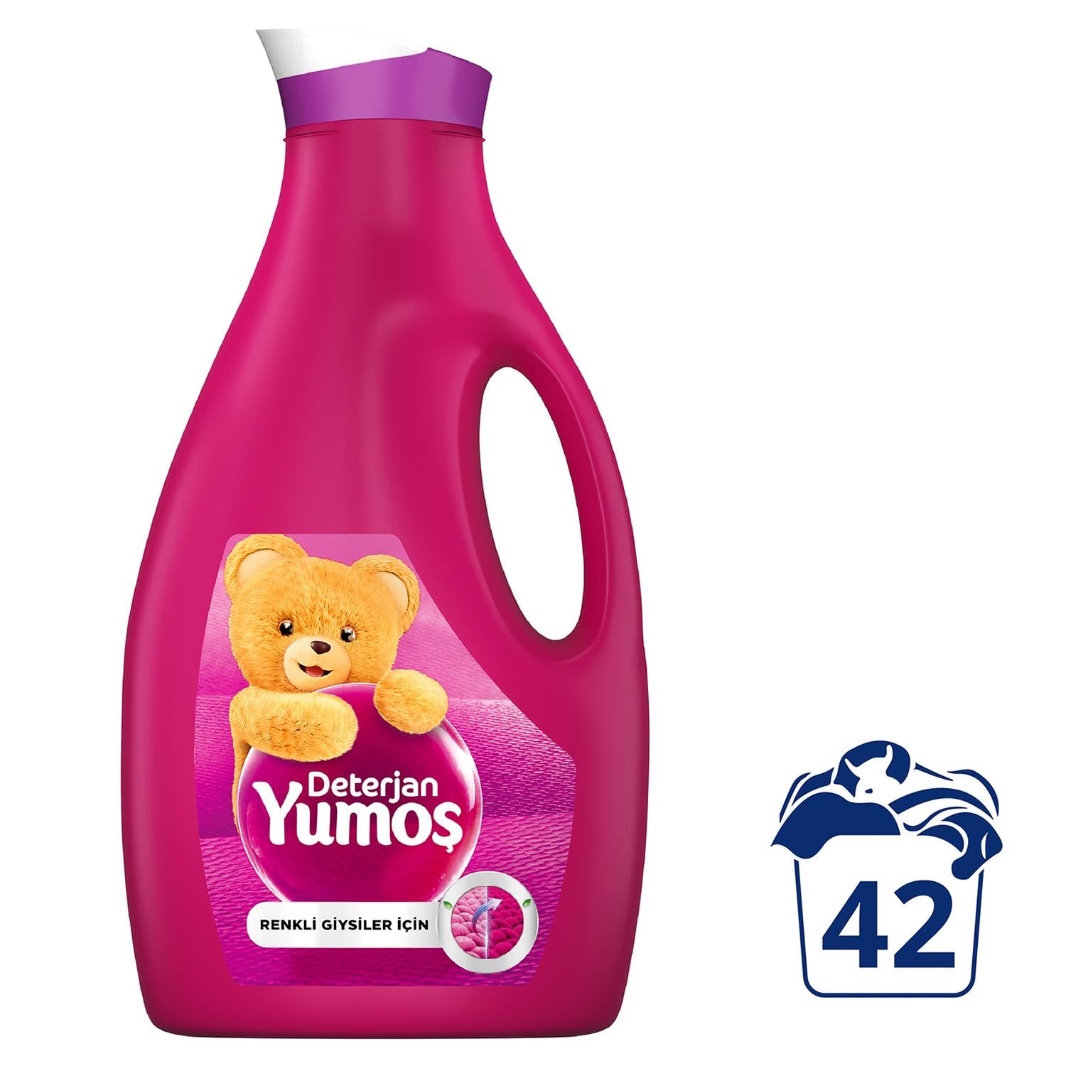 Yumoş Bakım Deterjanı Renkli 2520 ml