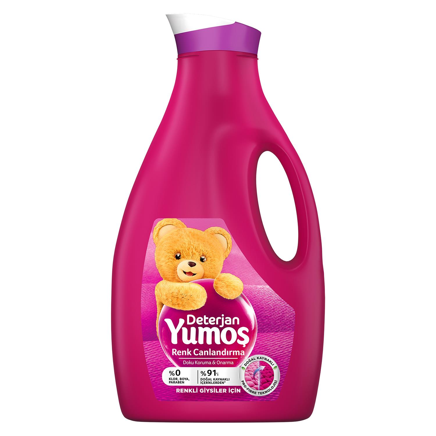 Yumoş Bakım Deterjanı Renkli 2520 ml