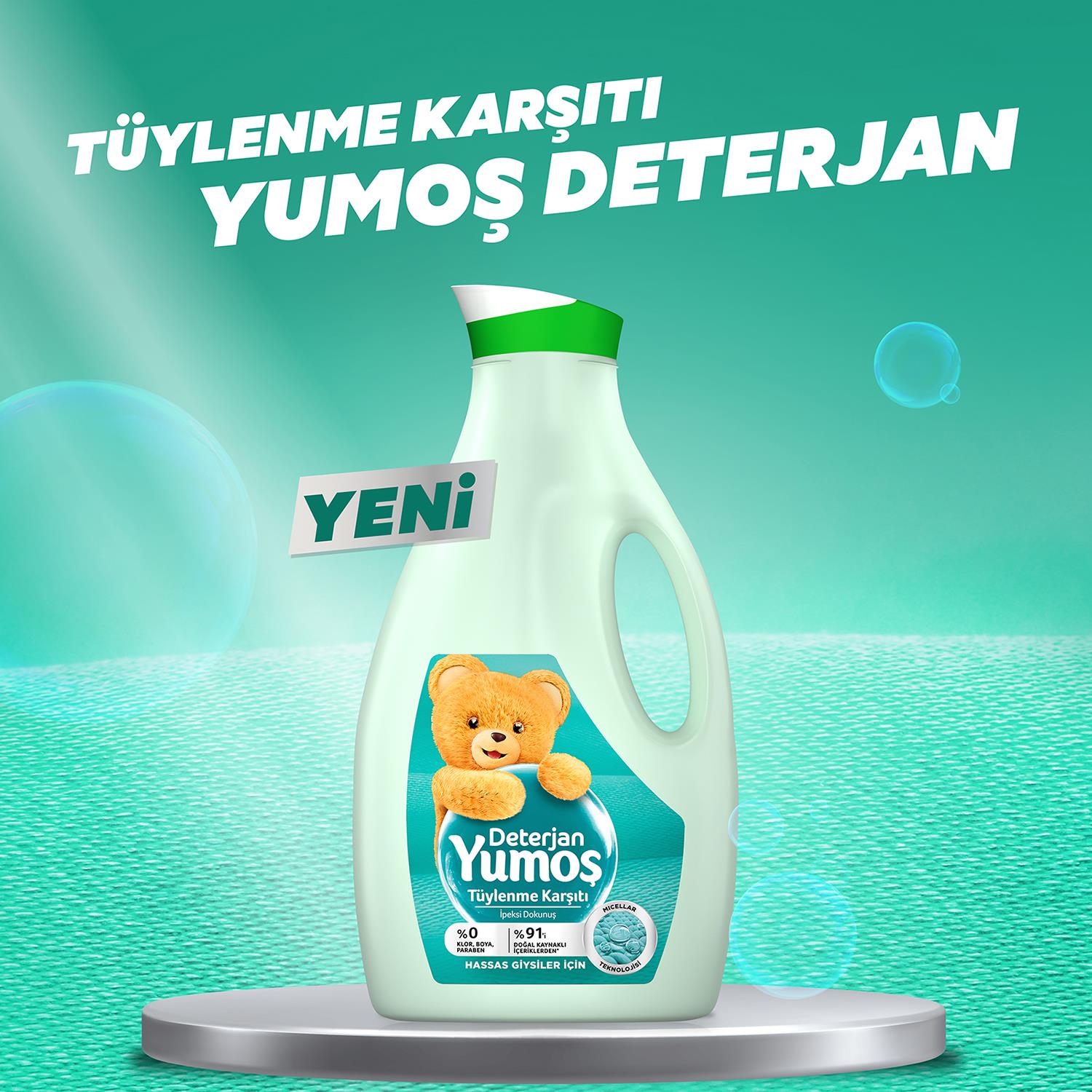 Yumoş Bakım Deterjanı Narin Micellar 2520 ml