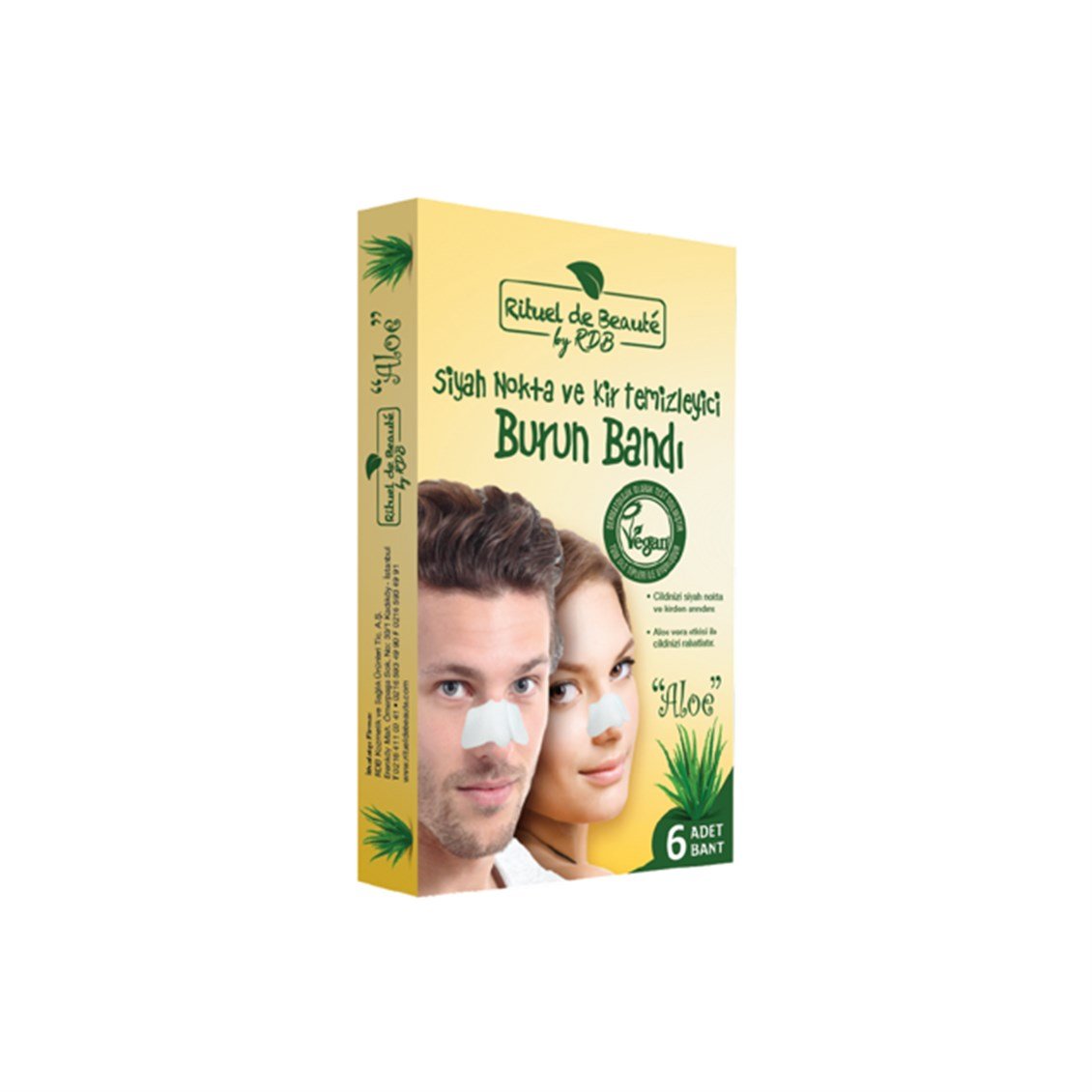Rituel De Beaute Siyah Nokta Ve Kir Temizleyici Burun Bandı