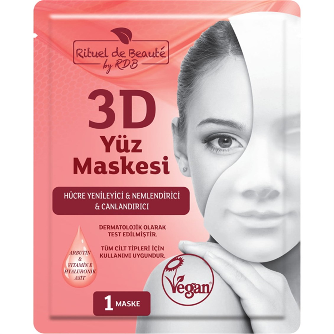 Rituel De Beaute Hücre Yenileyici Ve Canlandırıcı 3D Maske