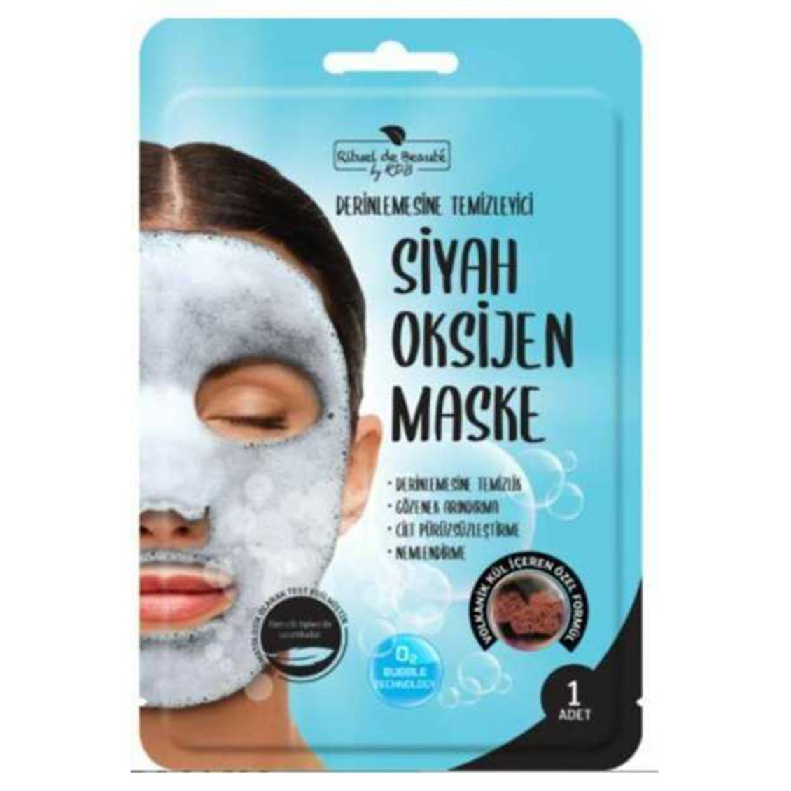 Rituel De Beaute Siyah Oksijen Maskesi
