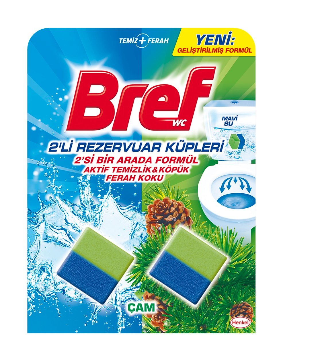 Bref Wc Temizleme Küpü 2x50 Gr
