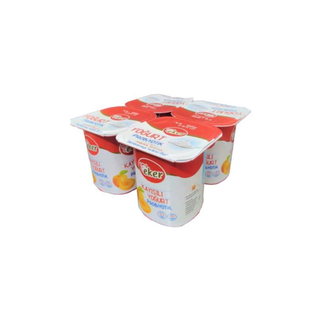 Eker Probiyotik Yoğurt 4X100 gr Kayısılı