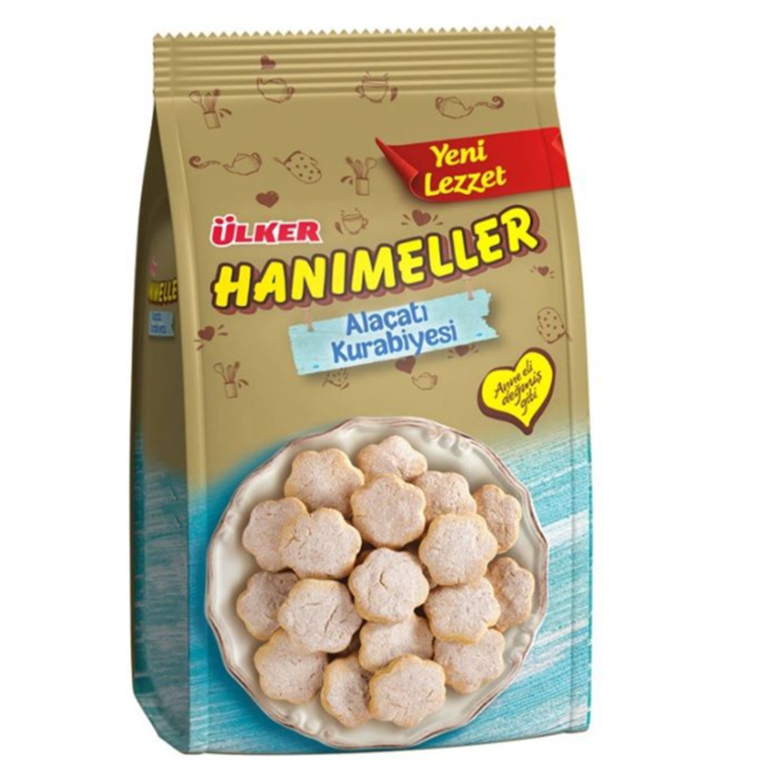 Ülker Hanımeller Yöreden Alaçatı Kurabiyesi 117 gr