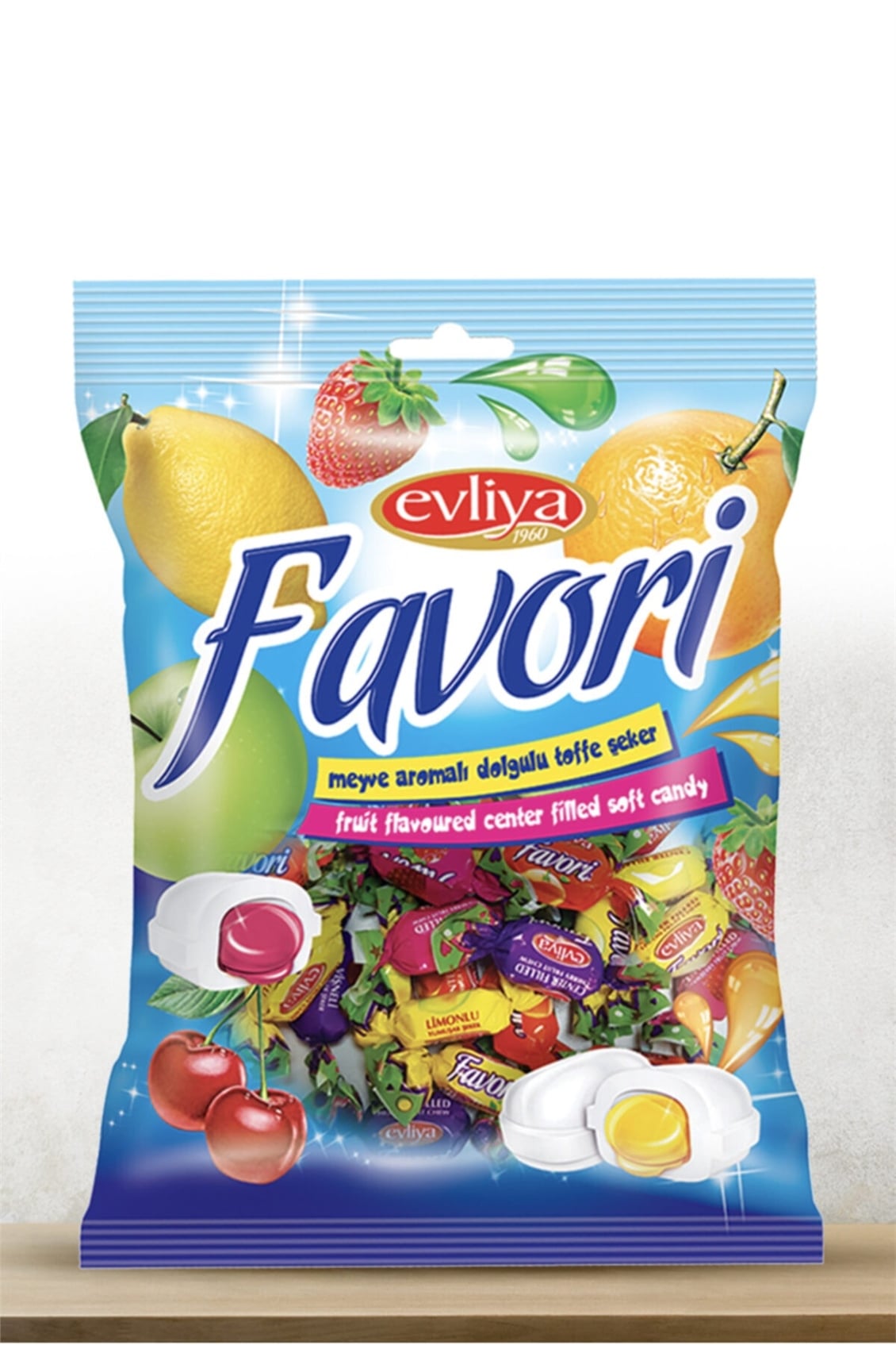 Evlıya Favorı Meyvelı 350 Gr