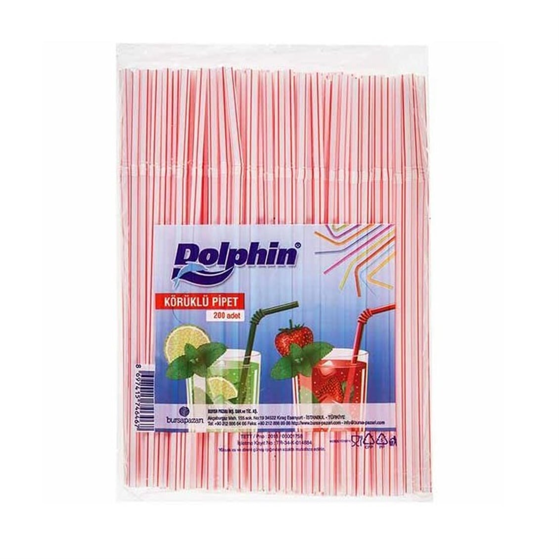  DOLPHIN KISA KALIN PIPET 200 LU 