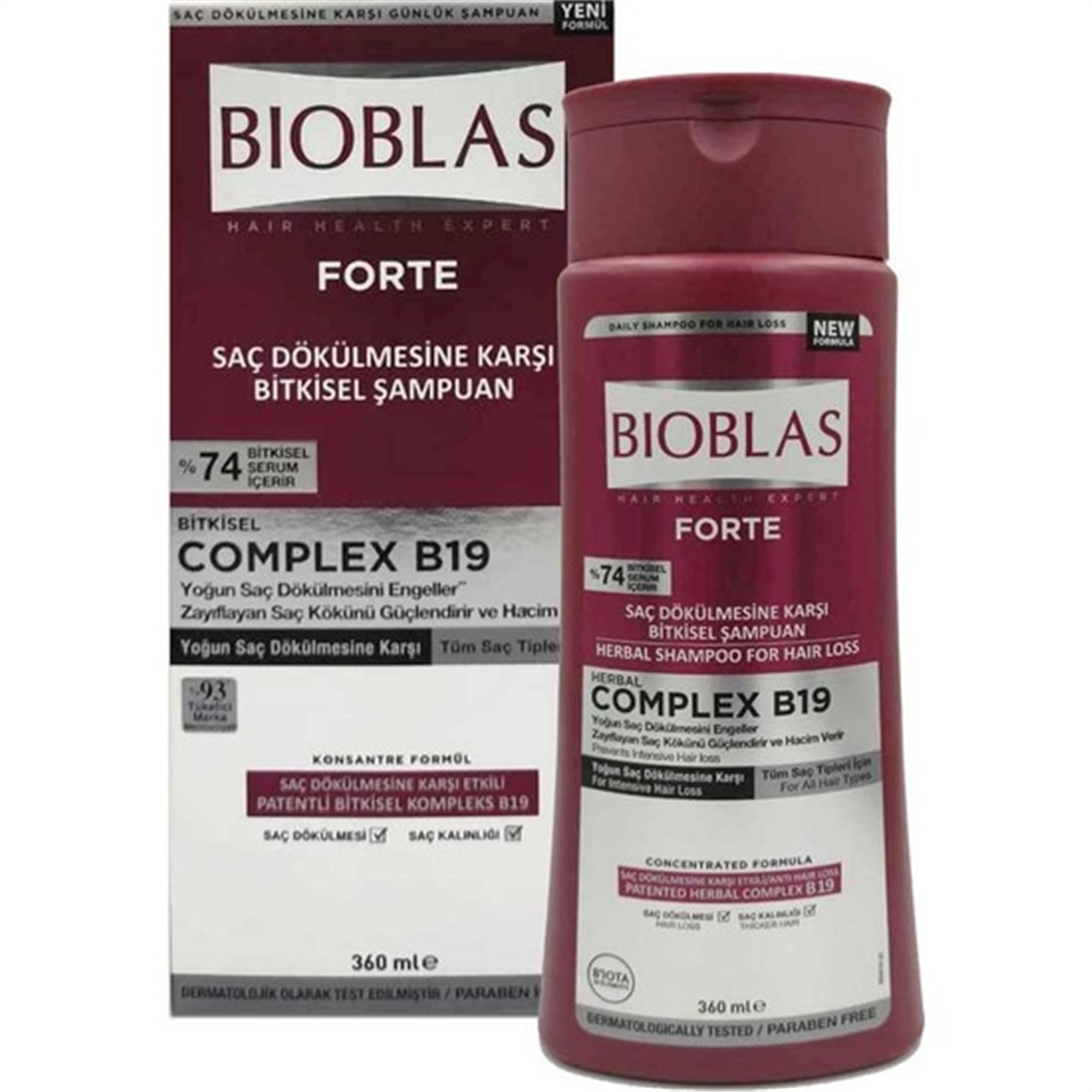  BIOBLAS FORTE SAMPUAN 360ML 