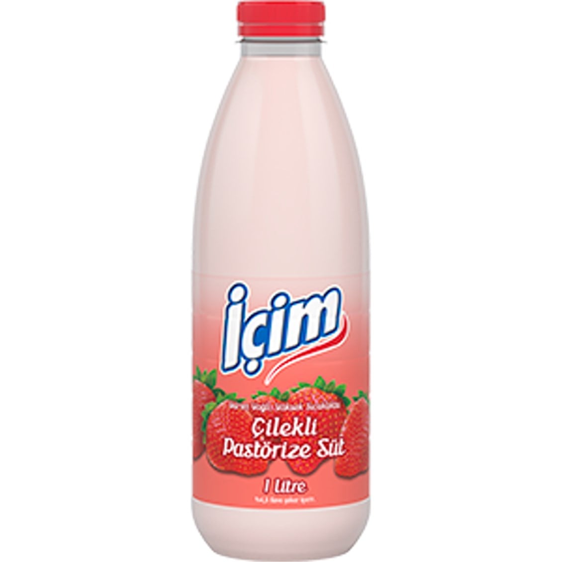 İçim Pet Şişe Çilekli Süt 1 lt