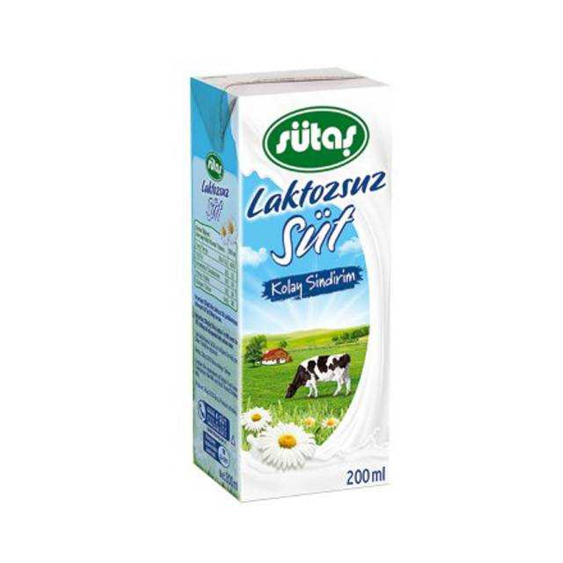 Sütaş Laktozsuz Süt 200 Ml