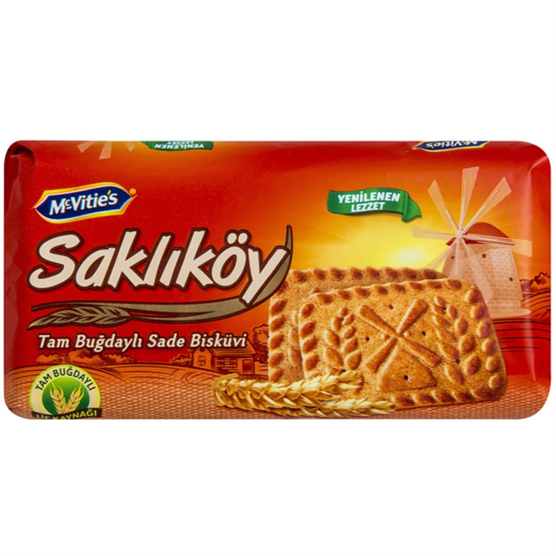 Ülker Saklıköy Tam Buğdaylı Sade Bisküvi 131 gr