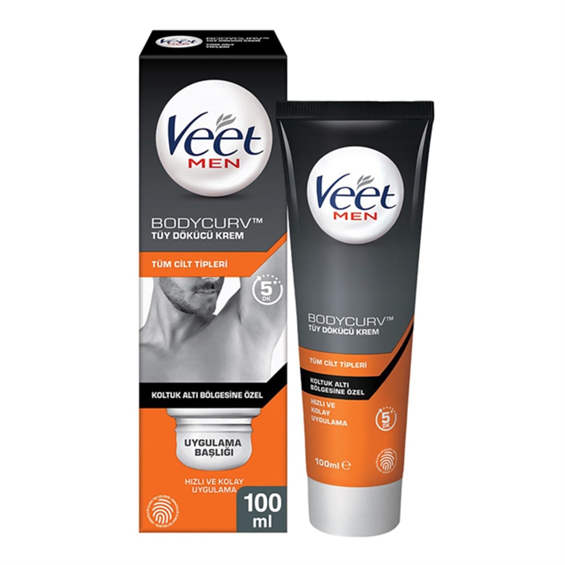 Veet Men Koltuk Altı Bölgesi Özel Tüy Dökücü Krem 100 Ml