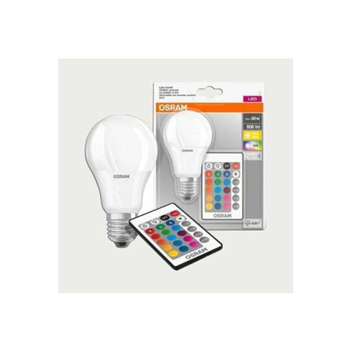 Osram Uzaktan Kumandalı Beyaz Ampul 9W