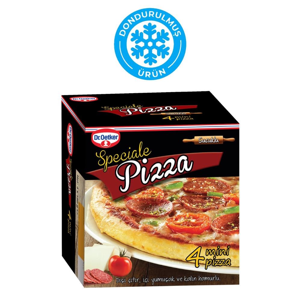 Dr.Oetker Sucuklu Mini Pizza 720 Gr