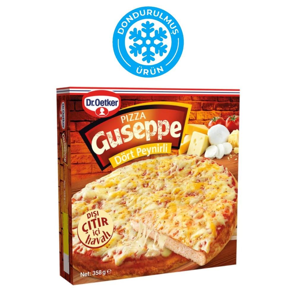 Dr.Oetker Guseppe Pizza 4 Peynirli 358 Gr