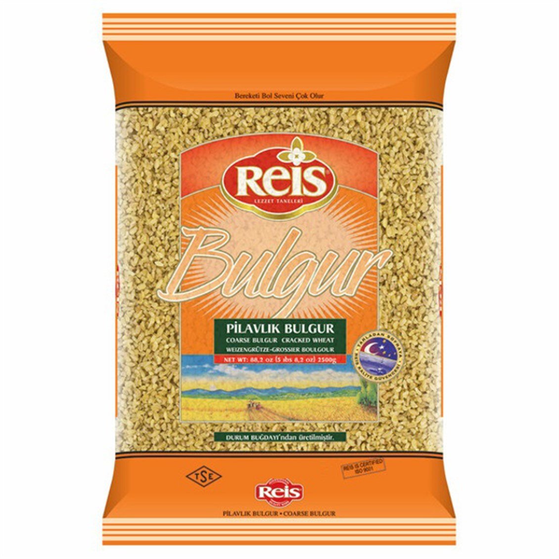 Reis Pilavlık Bulgur 2 Kg