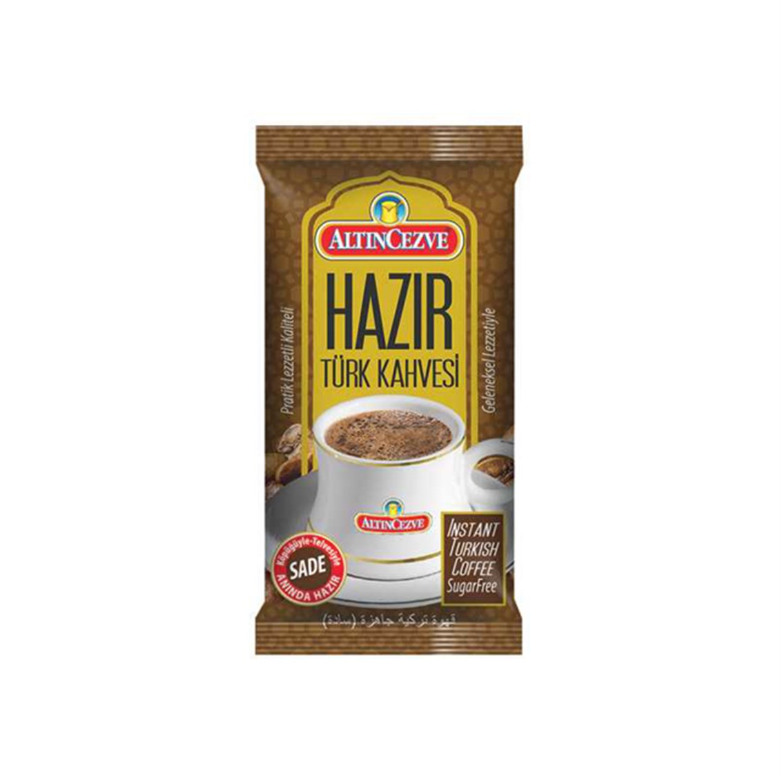 Altıncezve Sade Hazır 10'lu Türk Kahvesi 90 Gr