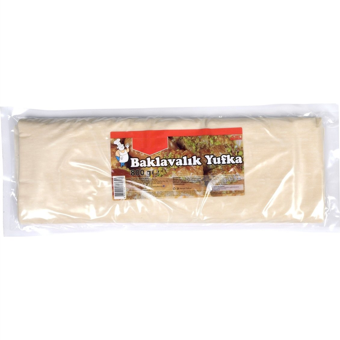 Sed Unlu Baklavalık Yufka 800 Gr