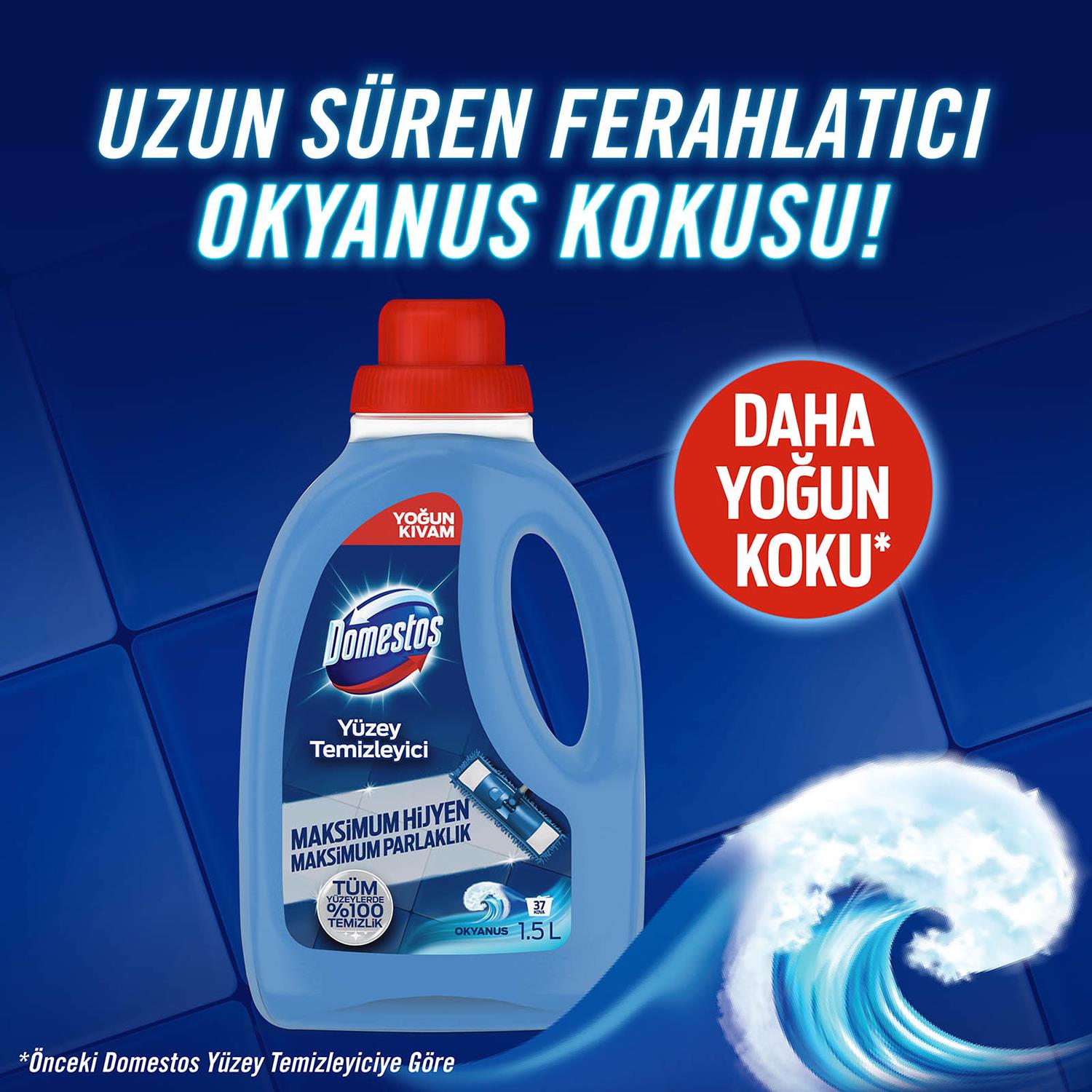 Domestos Yüzey Temizleyici Okyanus 1500 Ml