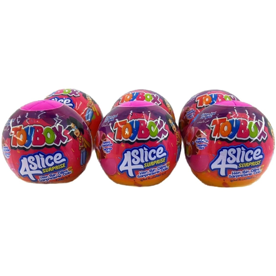 Toybox 4 Dilim Sürpriz Pembe 94 Gr