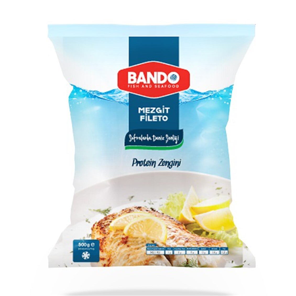 Bando Mezgit Fileto 500 Gr