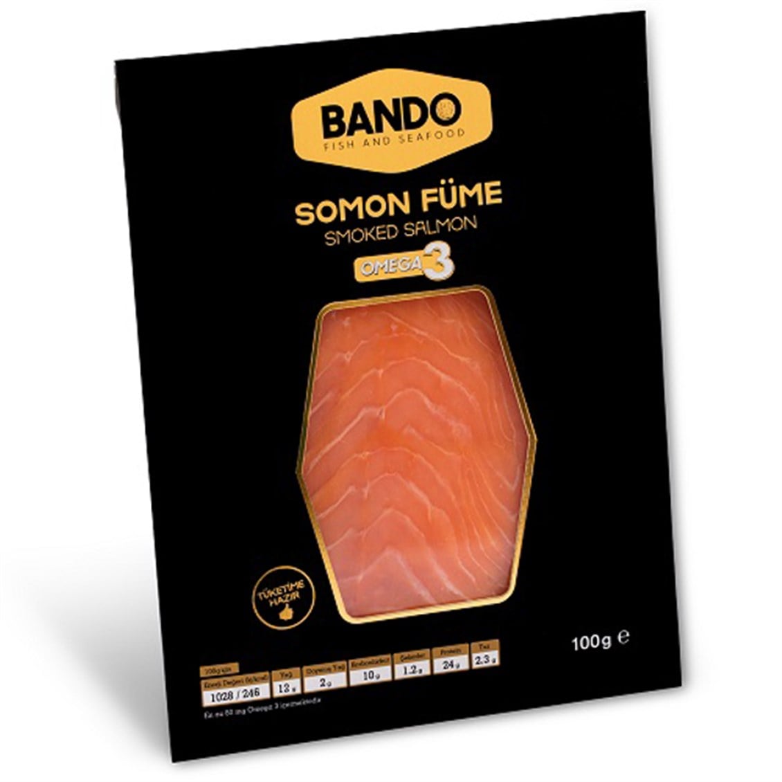 Bando Norveç Somon Füme 100 Gr