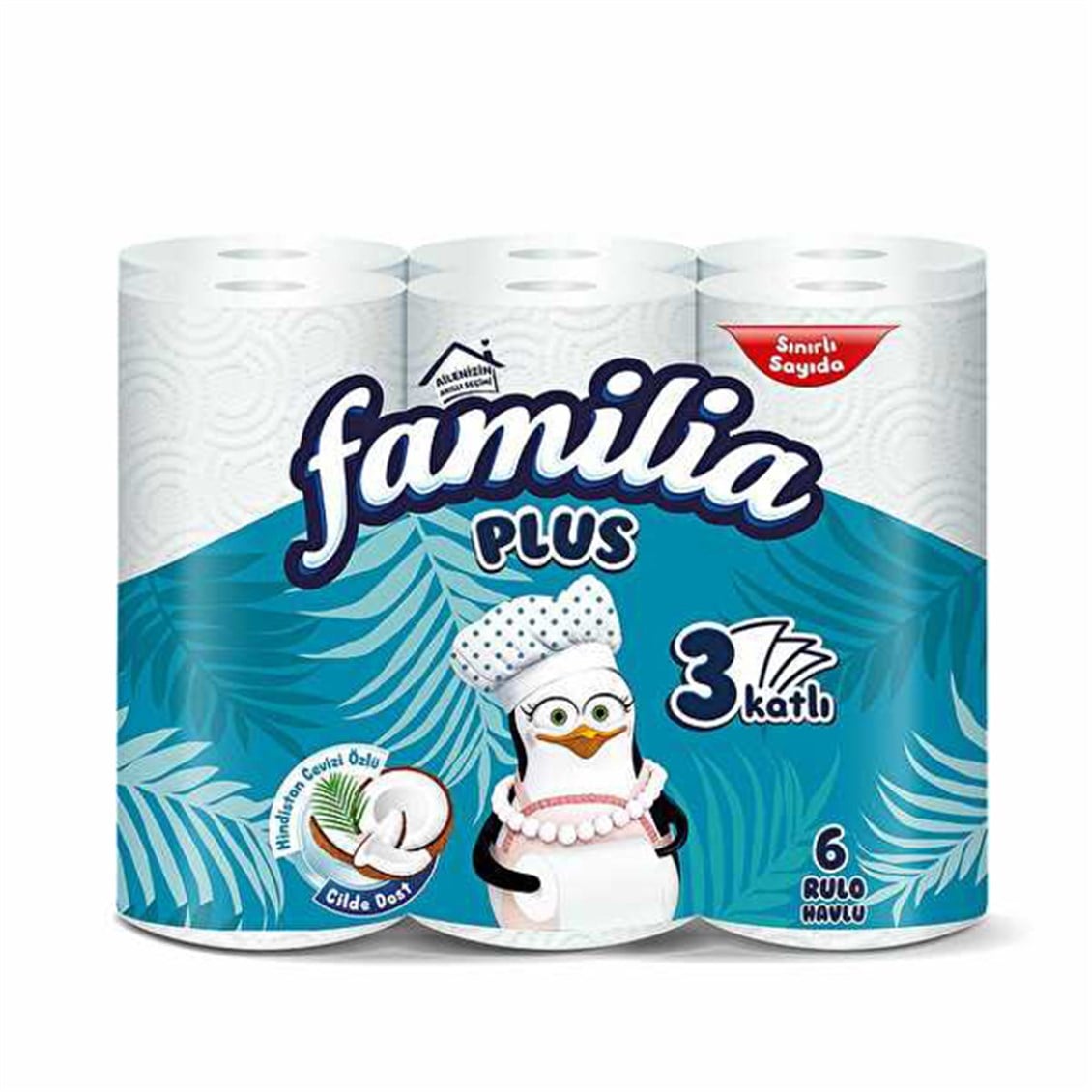 Familia Havlu 6 Lı Coconut