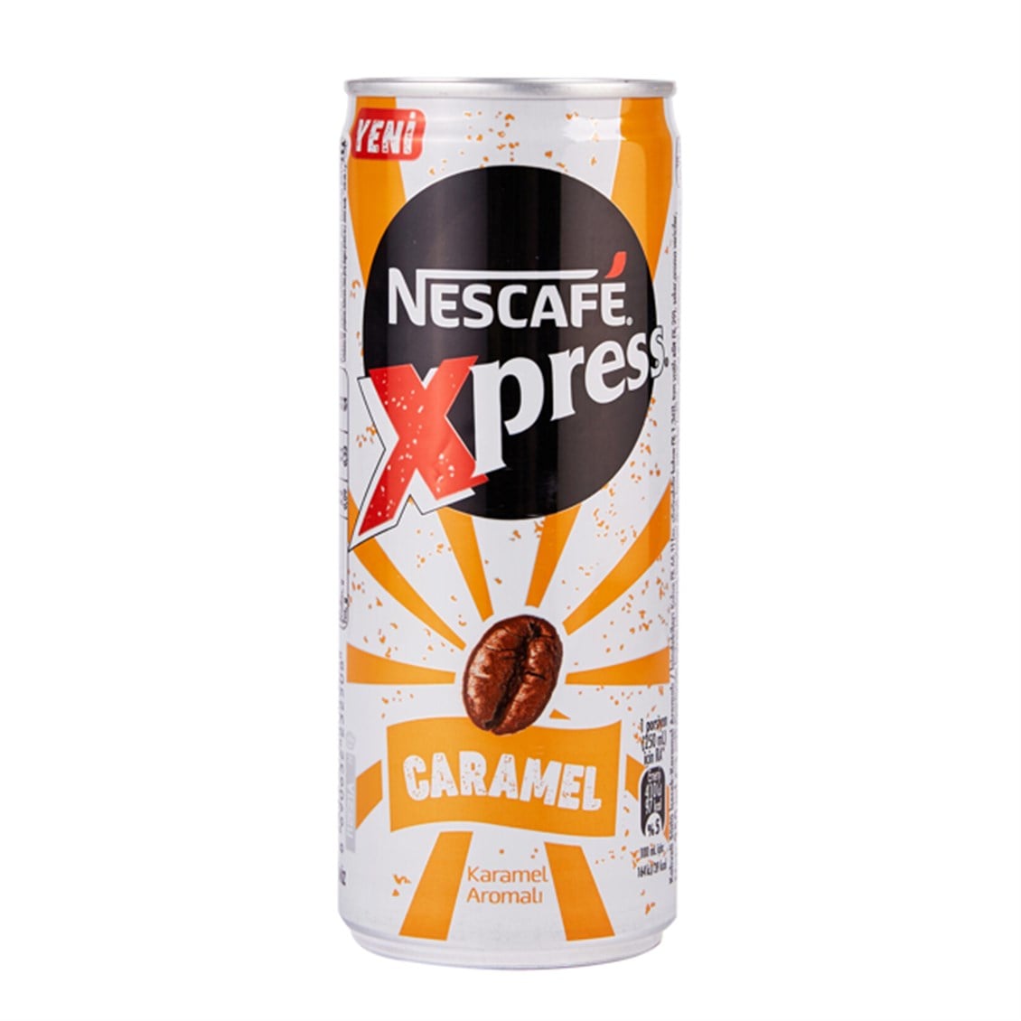 Nescafe Xpress Karamel Aromalı Kahveli Sütlü Soğuk Kahve 250 ml