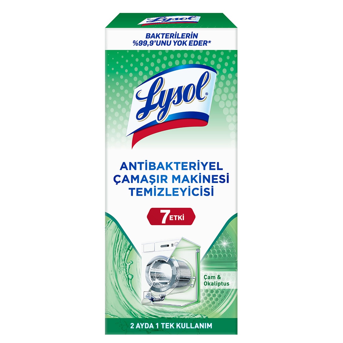 Lysol Antibakteriyel Çamaşır Makine Temizleyici Tekli 250  ml