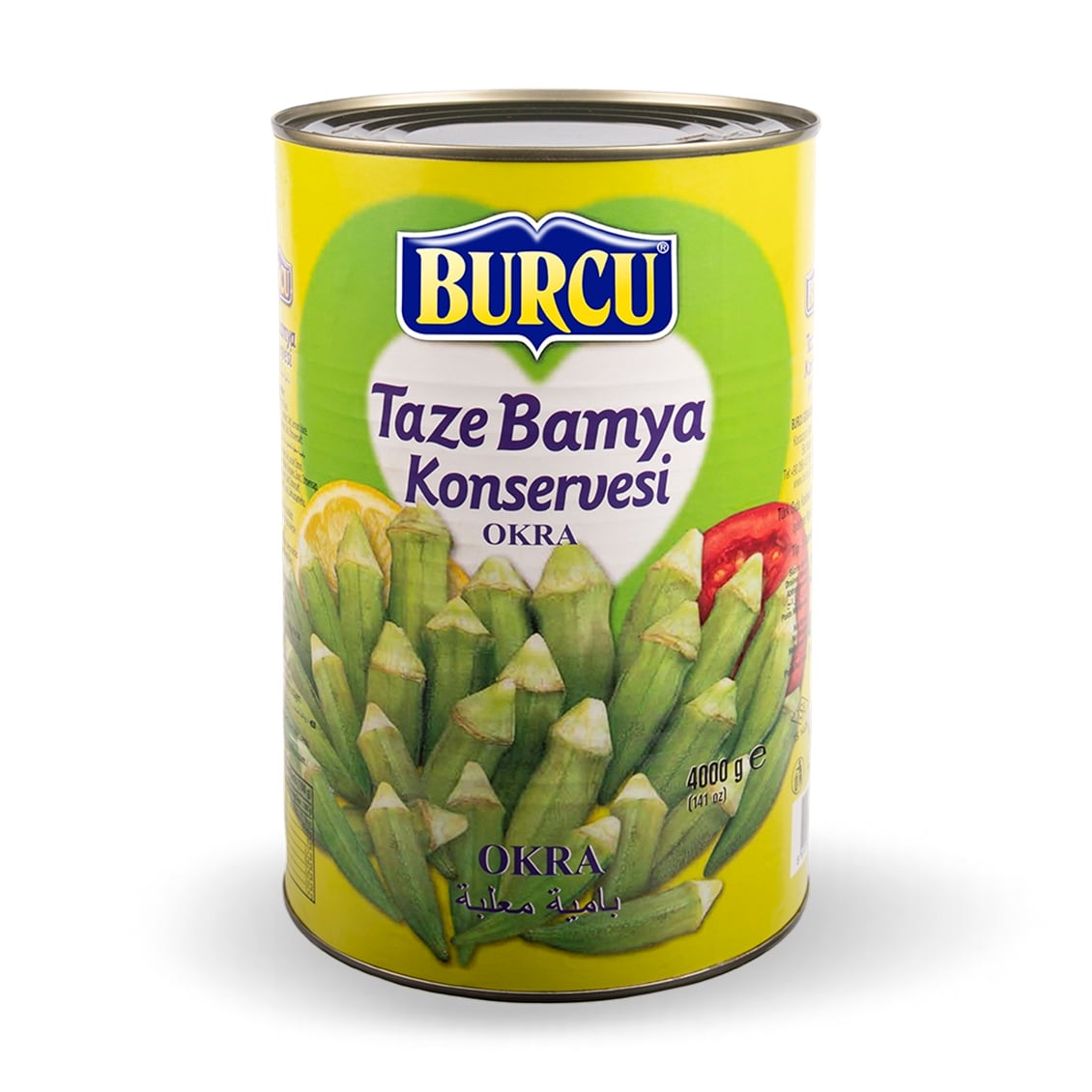  BURCU BAMYA  KONSERVESİ 4 KG 