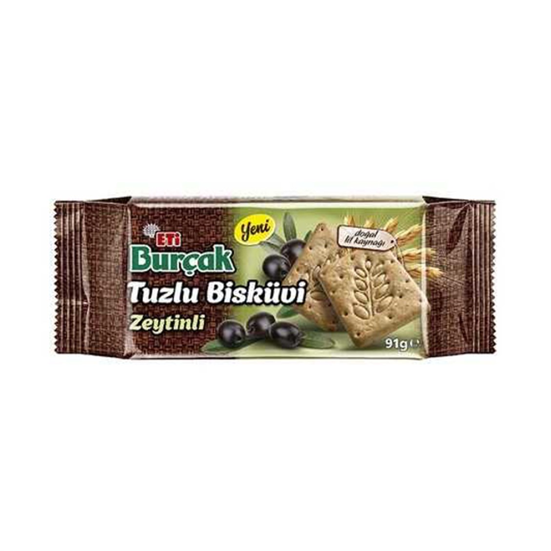 Eti Burçak Zeytinli Tuzlu Bisküvi 91 Gr