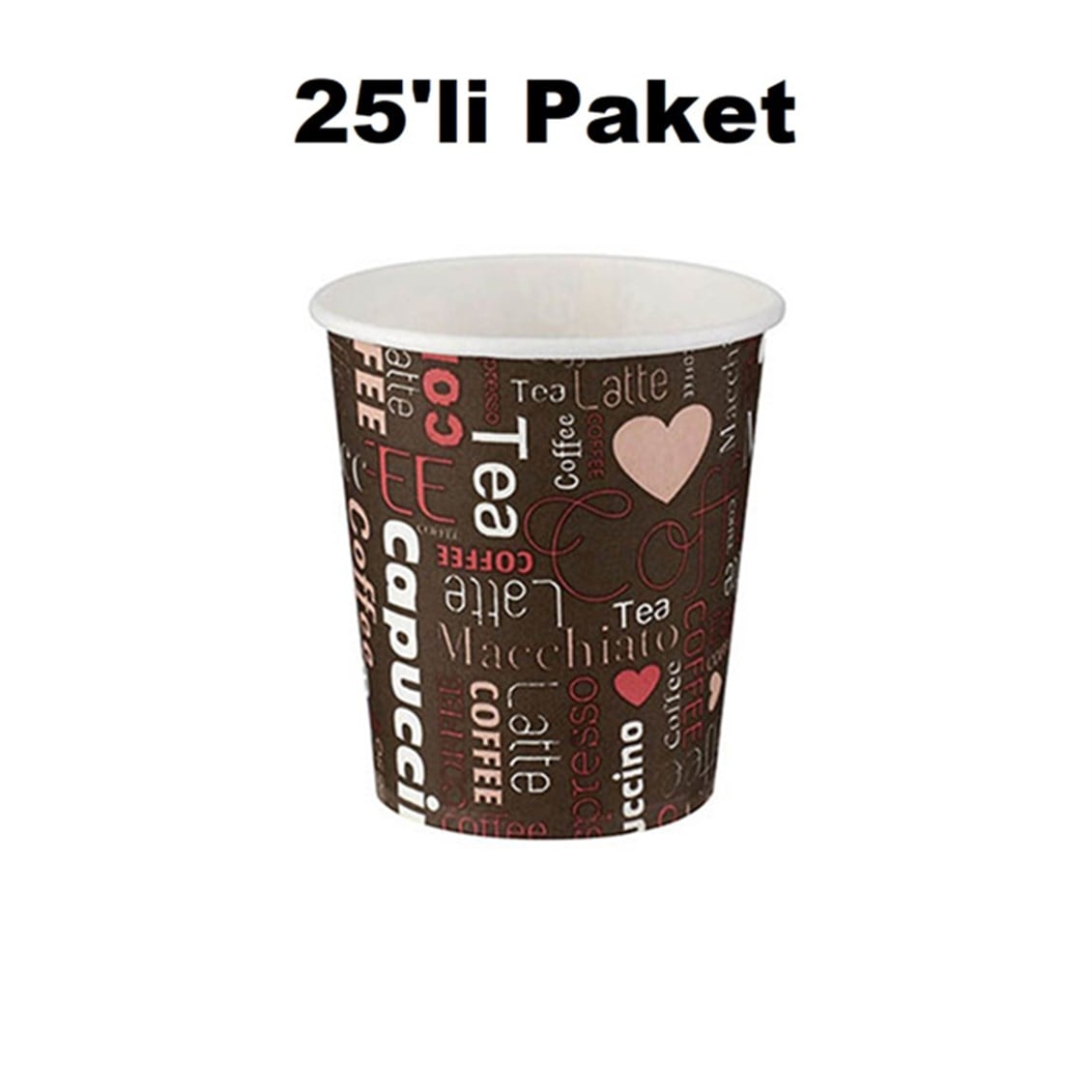 Roll-Up Karton Bardak 25'li 7 OZ