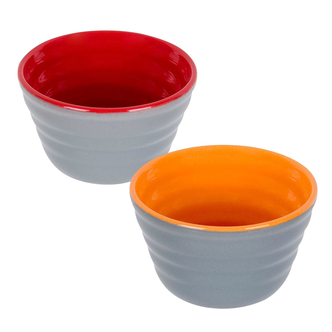 Keramika Çift Renk Çerez Kasesi Neva 10 Cm