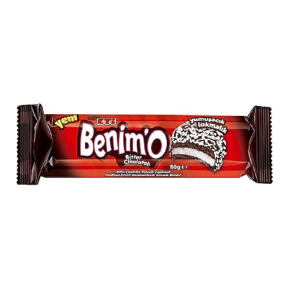 Eti Benimo Lokmalık Bitter Çikolatalı 80 gr