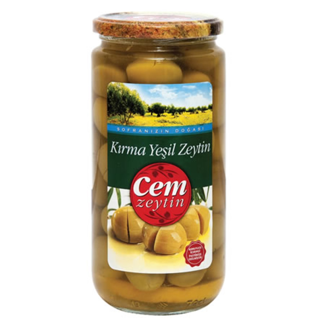 CEM KOKTEYL YESIL ZEYTIN (121-140) 400GR 