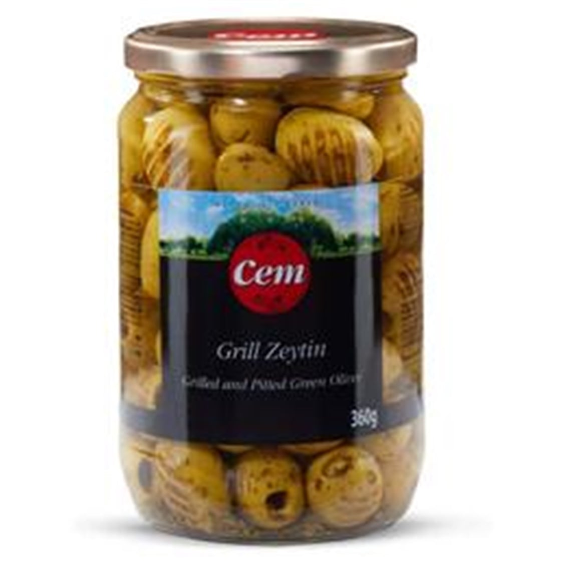  CEM IZGARA YESIL ZEYTIN 360 GR 