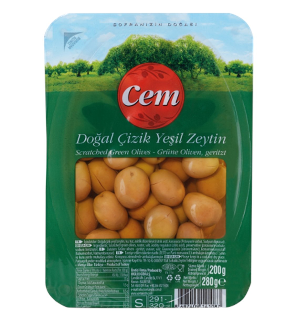  CEM DOGAL CIZIK Y.ZEYT.(291-320) 200 GR 