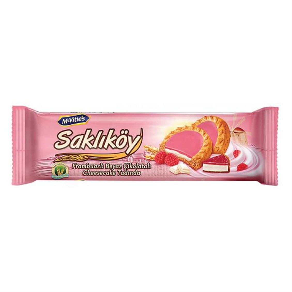 Ülker Saklıköy Cheesecake Tadında Frambuazlı Bisküvi 100 Gr