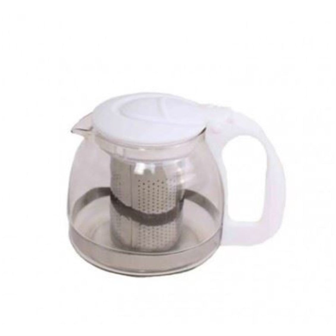 Paçi Renkli Süzgeçli Cam Demlik 900 ml